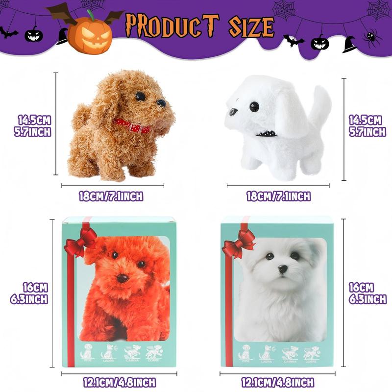 🐶Realistic Robotic Dog Plush ToyInteractive Puppy🐶