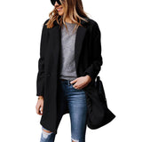 🧥Women's Notched Lapel Wool Coat✨