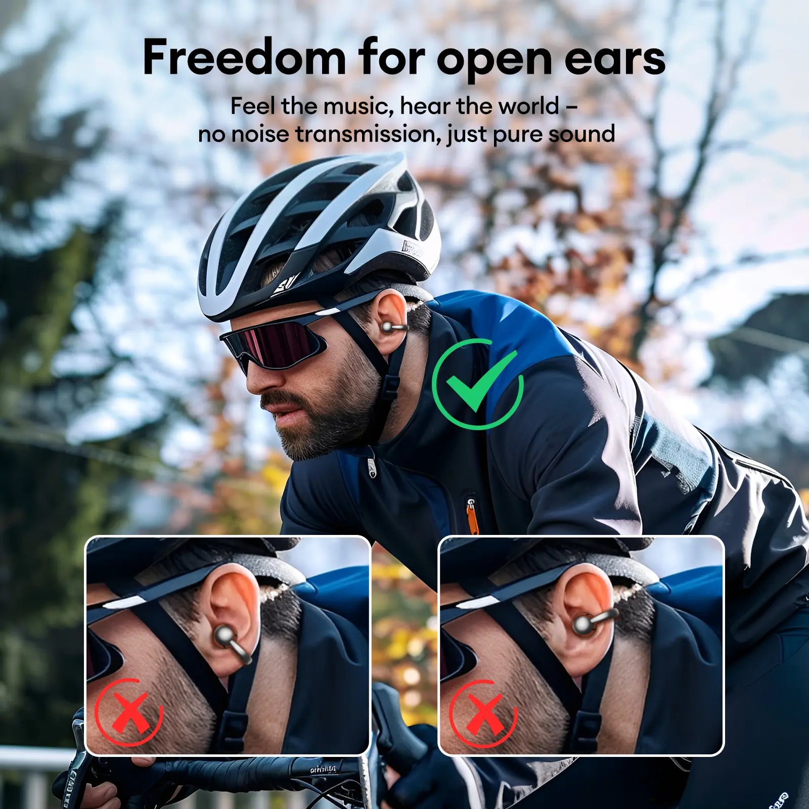 🎧 X22 Clip-On Wireless Earbuds • Bluetooth 6.0 • LED • HiFi