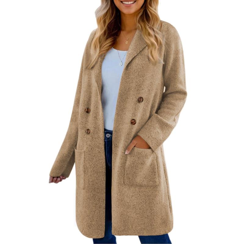 Fall Long Cardigan Sweaters for Women Trendy Open Front Coats Knit Winter Jackets Coatigan