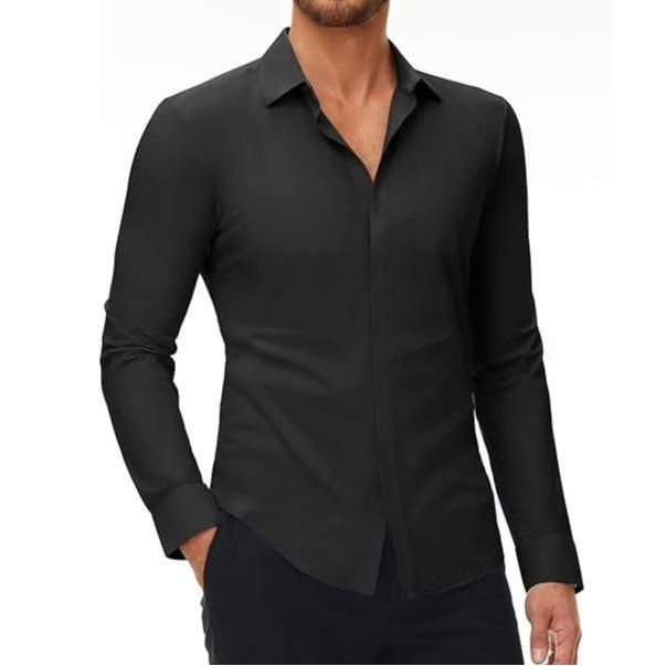 Men's 16-Way Stretch Slim Fit Dress Shirt